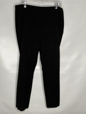 Theory Black Tailored Ponte Trousers